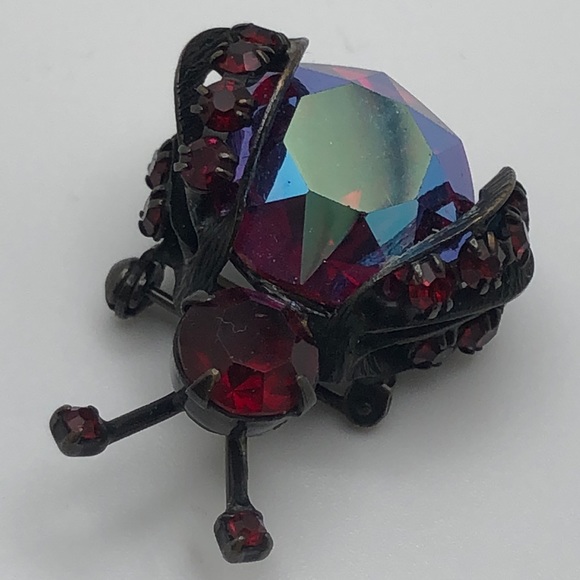 Albert Weiss | Jewelry | Weiss Ladybug Brooch Vintage Ec Signed | Poshmark